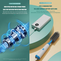 Acodoy extension handle extends reach for tall bottles and hard-to-reach areas.