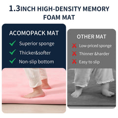 ACOMOPACK play mat offers six colors and five sizes for flexible decorating.