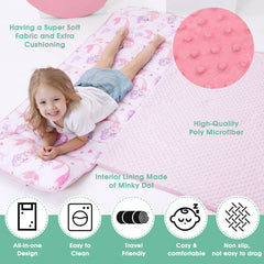 ACRABROS Mermaid nap mat fabric texture emphasizing soft microfiber.