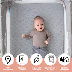 ACRABROS organic cotton soft cover displayed for skin-friendly, breathable comfort.