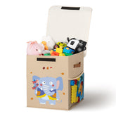 ADEHMDA 40L toy storage box lid-open view shows easy access to toys