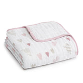 aden + anais Boutique Dream Blanket in soft muslin for gentle newborn comfort.