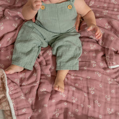 aden + anais Dream Blanket ideal for swaddling and tummy time with breathable comfort
