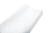 Aden Anais changing pad cover solid white with breathable muslin for baby comfort