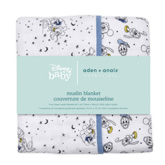 aden and anais Dream Blanket in nursery, large 44x44, ideal for playtime and cuddling.