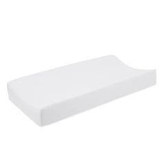 aden and anais Essentials changing pad cover in soft muslin close-up for baby comfort.