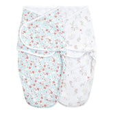 aden + anais Essentials swaddle wrap with bottom zipper for easy diaper changes