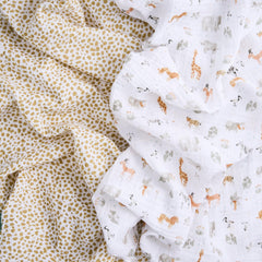 aden + anais 2-pack multiuse swaddles for nursing covers and burp cloths