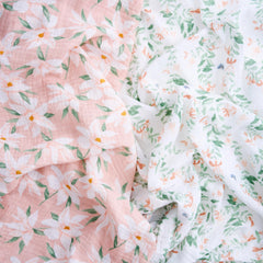 aden + anais butterfly garden multi-use swaddle: light, breathable, and easy care.