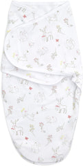 aden + anais small/medium swaddle fits 7-14 pounds safely