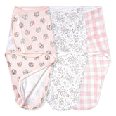 aden + anais Essentials swaddle wrap with bottom zipper for easy diaper changes.