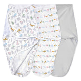 aden + anais essentials swaddle wrap bottom zipper for quick diaper changes