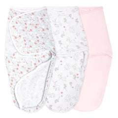 aden + anais Essentials swaddle wrap bottom zipper for quick diaper changes