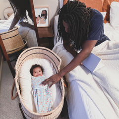 aden + anais swaddle wrap quick change design promotes easy daily routines