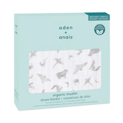 aden-anais organic muslin blanket showing softness after washing