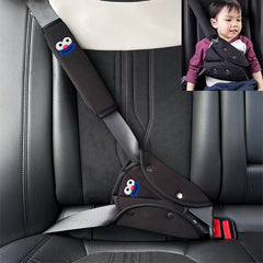 ADKBO seatbelt cover pad close-up shows cooling ice silk outer layer.
