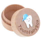 Aeaocvo tooth fairy box lid features a 3D tooth for a charming keepsake.