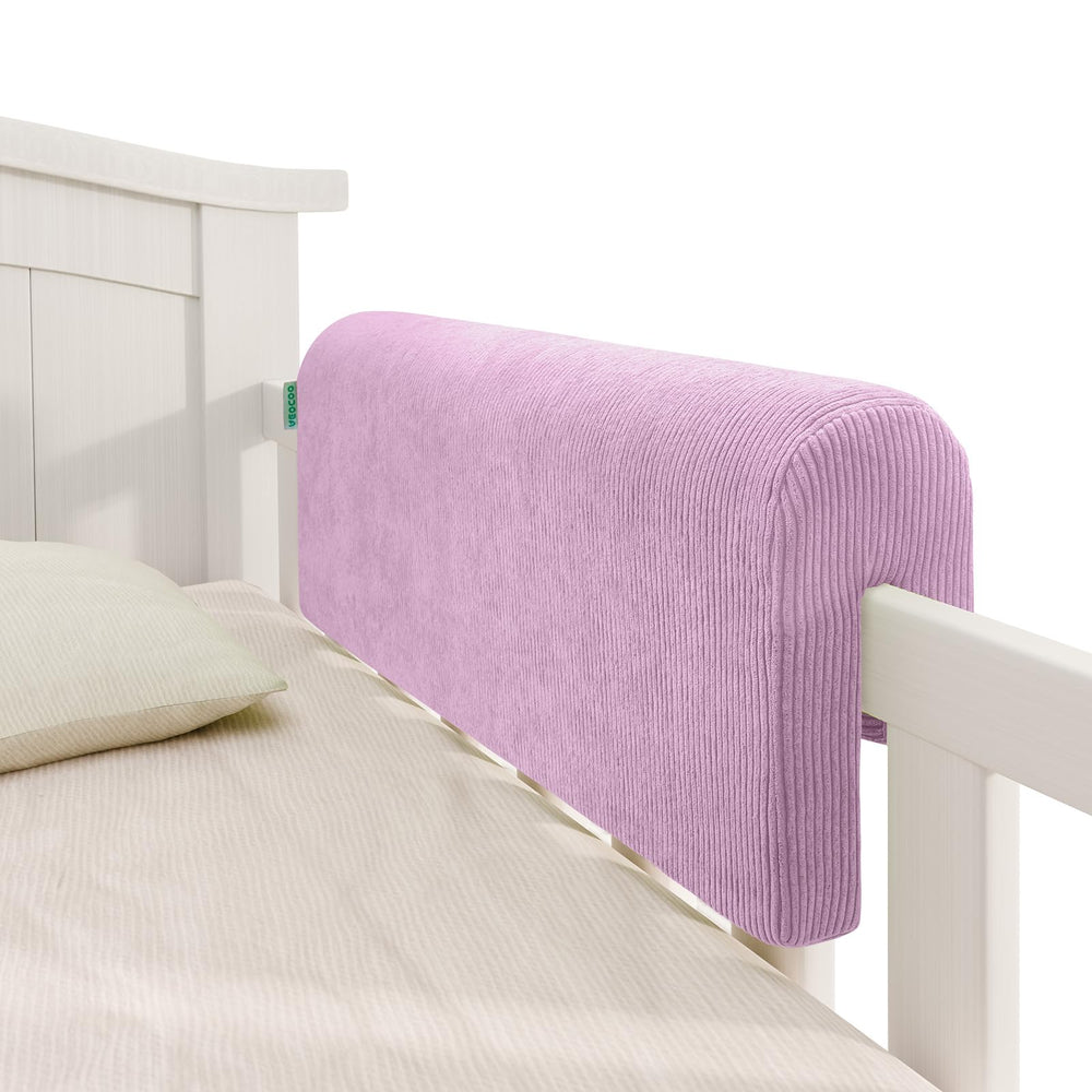 AEOCOO bed rail bumpers protector provides secure bump protection for kids.
