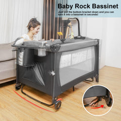 Afgbf breathable mesh panels promote airflow while you watch your baby.