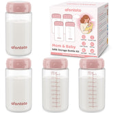 afontoto breastmilk bottle compatible with Momcozy cooler for seamless pumping and storage