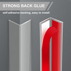 AGHITG corner guard with adhesive back for quick install