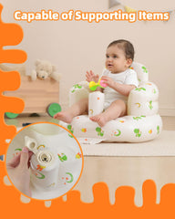 AGITVPS baby seat with built-in pump for quick inflation