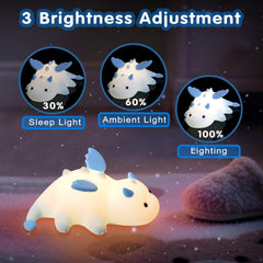 AGV Cici three-brightness level night light for customized room ambience.