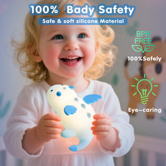 AGV Cici USB rechargeable night light powered by built-in battery for portability.