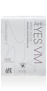 AH! YES VM water-based vaginal moisturizer bottle for fast dryness relief.