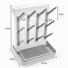 Ai.sbabamama bottle drying rack top loading area ideal for drying nipples and parts