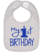 Aiden's Corner my 1st birthday smash cake bib keeps mess off outfits during cake moments