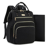 AIJIEKE Diaper Bag wide opening for quick essentials access on the go.