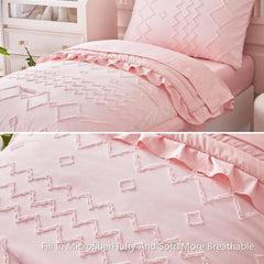 AIKASY fitted sheet securely fitting a standard toddler bed