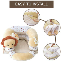 Aila+Aiden non-slip base keeps the mat steady during supervised sessions