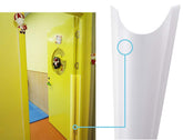AILUOQI Door Jam Shield front hinge protection for safer doors.