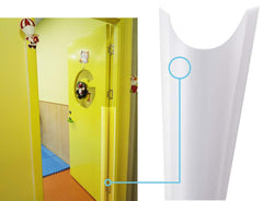 AILUOQI Door Jam Shield front hinge protection for safer doors.