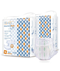 Aimisin medium pack shot showing quick-change tabs for discretion