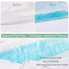 Aimisin skin-safe Velcro tapes with repositionable double tabs for a secure fit