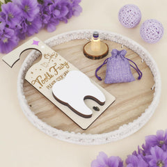 AINBIN Clear Bottle displays the tooth in a neat, memorable keepsake
