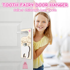 AINBIN Burlap Pouch keeps the tooth safe and organized