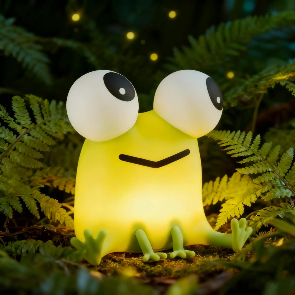 AINEEU frog night light with a big-eyed design enhances kids' rooms.