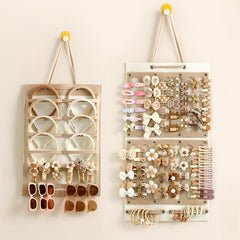 AIQRIWV vertical hair bows organizer displaying clips for easy access