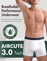 AIRCUTE waistband detail illustrates stretch and all-day comfort.