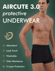 AIRCUTE breathable, moisture-wicking layer helps you stay dry all day.