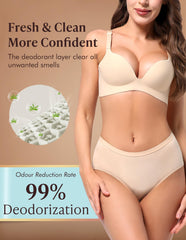 AIRCUTE discreet underwear look with soft, breathable fabric.