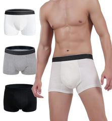 AIRCUTE front view shows absorbent pouch for discreet daytime protection.