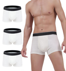 AIRCUTE men’s underwear with front fly opening for discreet protection