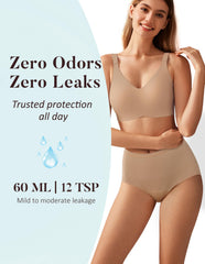 AIRCUTE soft cotton-spandex blend provides comfortable all-day wear.