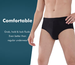AIRCUTE waistband close-up showing stretchy comfort for all-day fit.