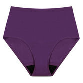 AIRCUTE washable underwear purple medium front view for discreet daily protection.